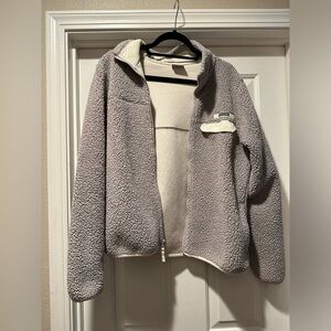 Columbia Gray Teddy Jacket
